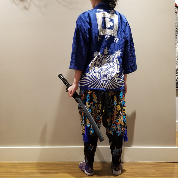 Minogame 蓑亀 Aizome Indigo Hanten Jacket