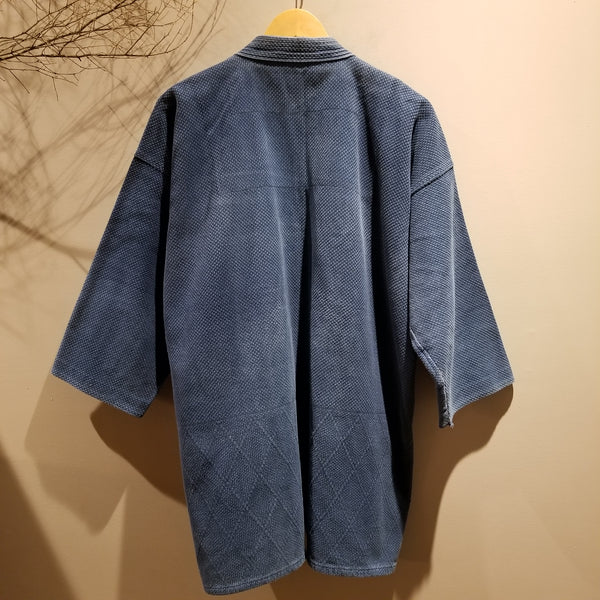 1970s Vintage Indigo Sashiko Swordsman Kendo Jacket XL/XXL
