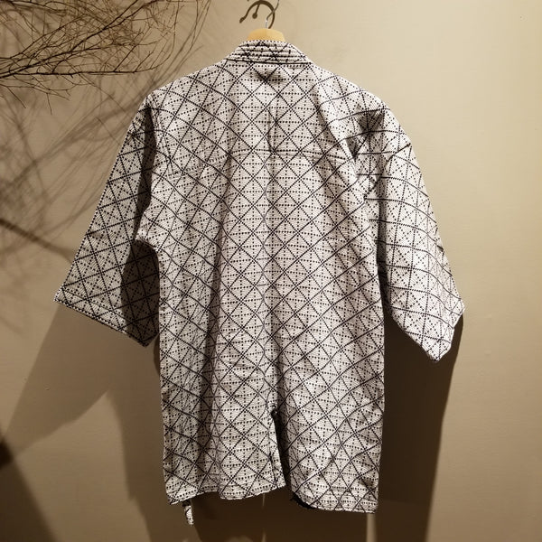 Vintage Indigo Sashiko Swordsman Kendo Jacket M/L