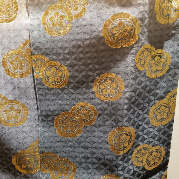 Vintage Golden Kamon Hakama Skirt