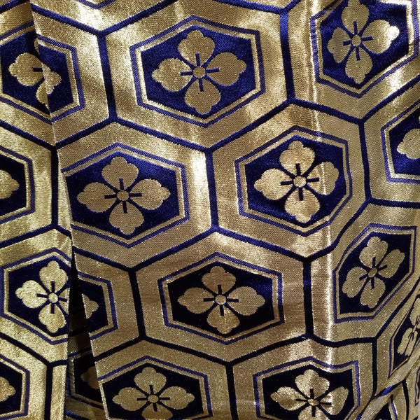 Vintage Golden Kamon Hakama Pants