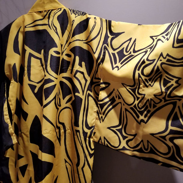 Vintage Butterfly Design Long Haori