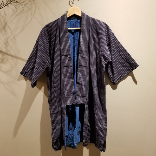 Indigo Shima Sashiko Noragi