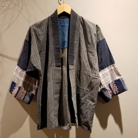 Patchwork Shima Farmer's Haori