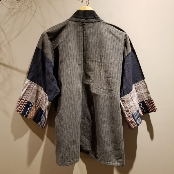 Patchwork Shima Farmer's Haori
