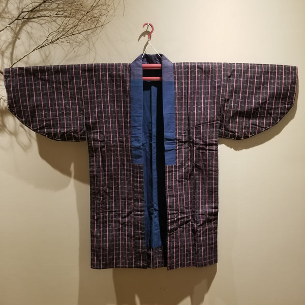 Vintage Reversible Scott Pattern Hanten