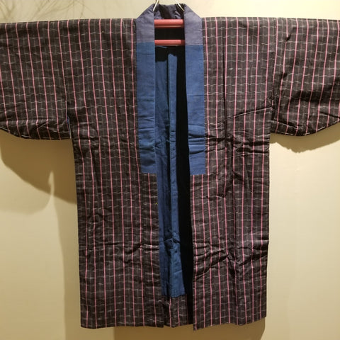 Vintage Reversible Scott Pattern Hanten