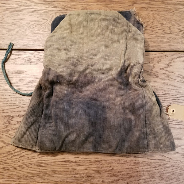 Antique Showa Era Fireman's Helmet Brick Wall Design