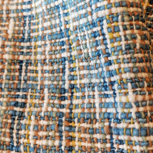 Natural Dyed Indigo Handwoven Cotton Scarf #1