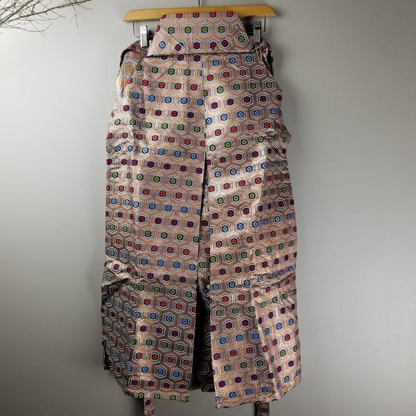 Vintage Golden Kamon Hakama Pants