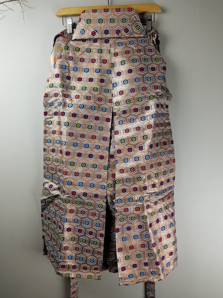 Vintage Golden Kamon Hakama Pants