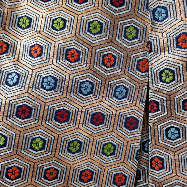 Vintage Golden Kamon Hakama Pants