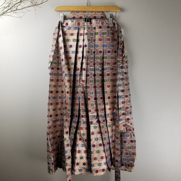 Vintage Golden Kamon Hakama Pants