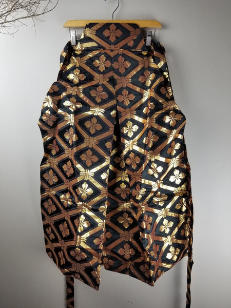Vintage Golden Kamon Hakama Pants