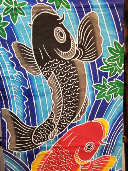 Koi Fish Nobori Banner