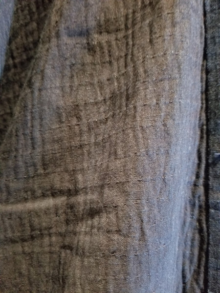 1930s Aizome Indigo Sashiko Farmer's Noragi Jacket