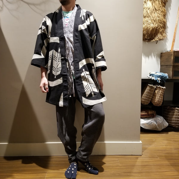 Black Arrow Noragi Kimono Jacket Regular & XXL