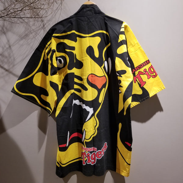 Vintage Hanshin Tigers Japan Baseball Team Hanten