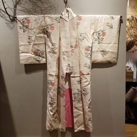 Vintage Meisen Silk Kimono