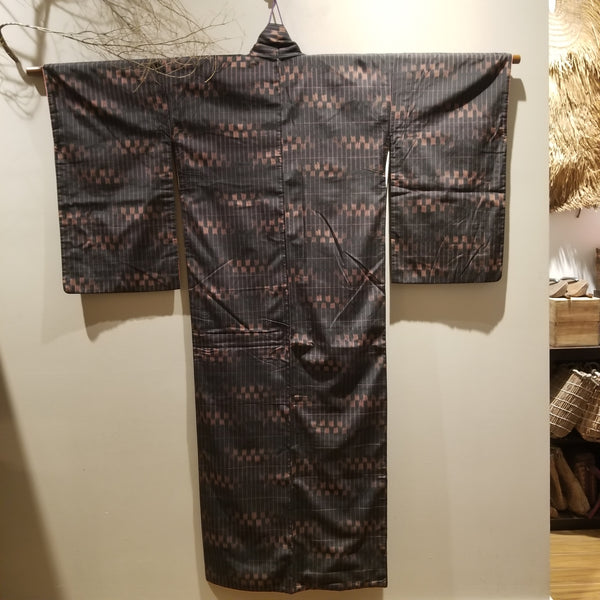Vintage Meisen Silk Kimono