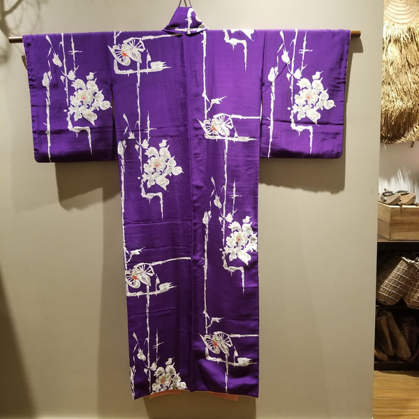 Vintage Meisen Silk Kimono