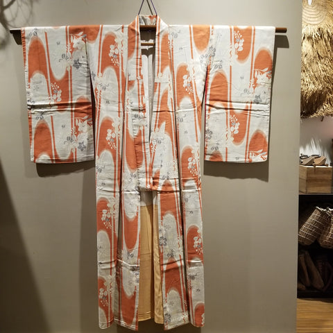 Vintage Meisen Silk Kimono