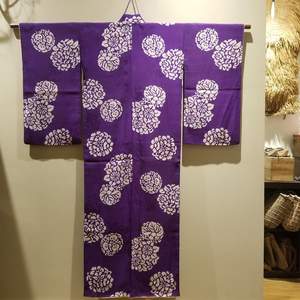 Vintage Meisen Silk Kimono