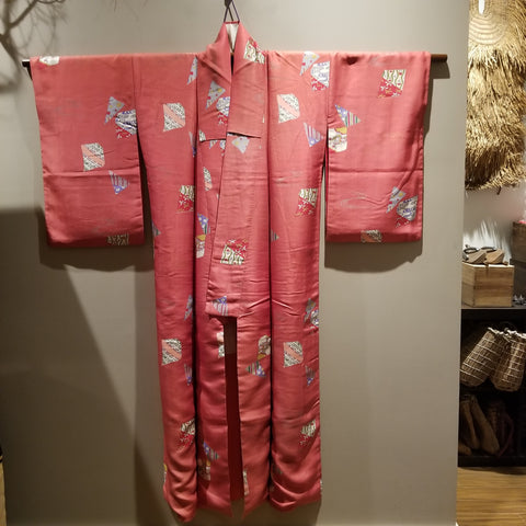 Vintage Meisen Silk Kimono