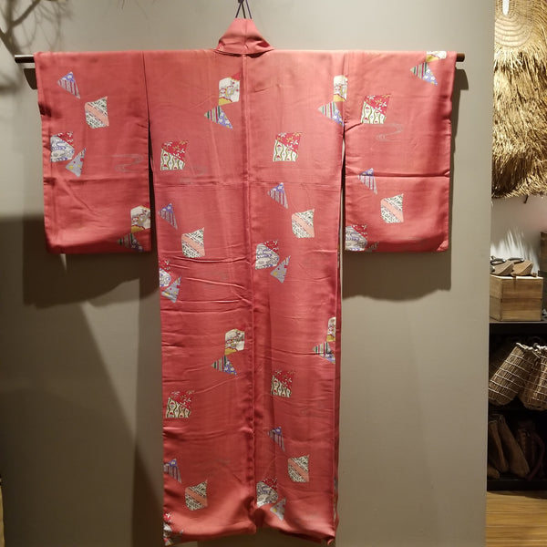 Vintage Meisen Silk Kimono