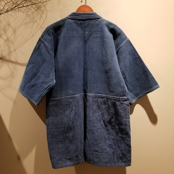 Vintage Indigo Sashiko Swordsman Kendo Jacket size 3