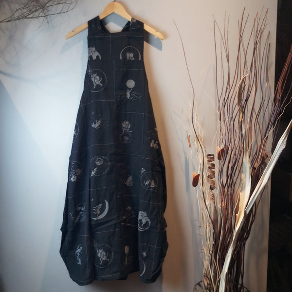 Cat Print Sundress