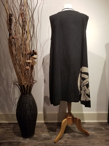 Gion mamori kamon tank top dress