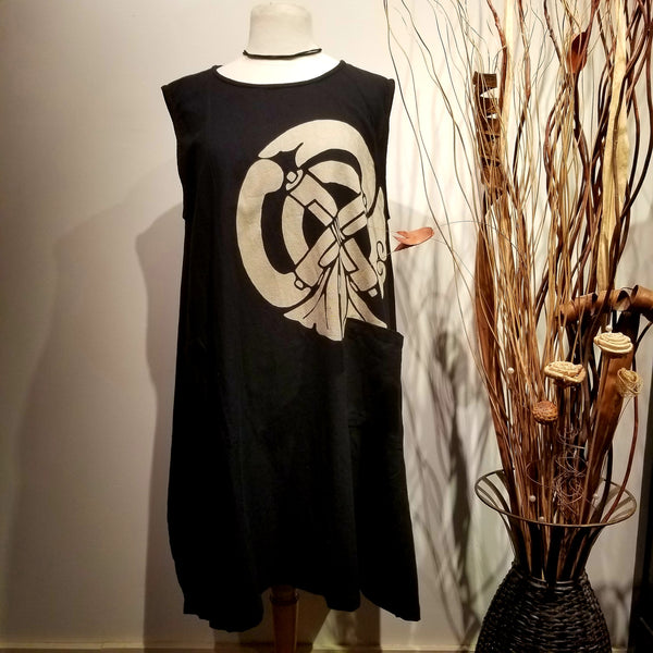 Gion mamori kamon tank top dress