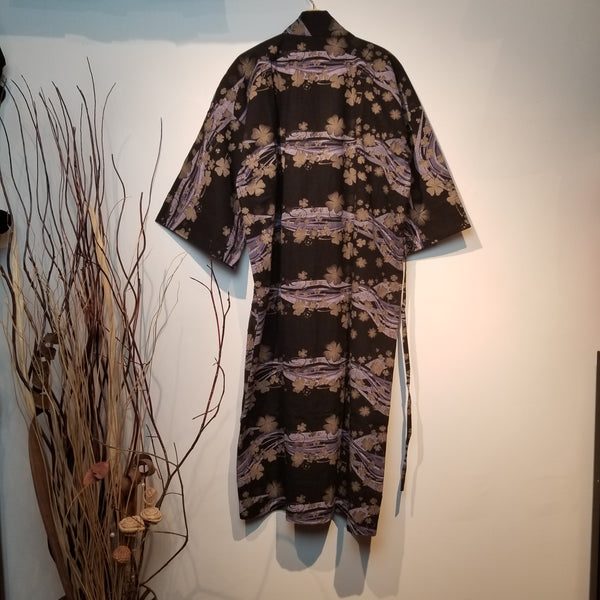 Cherry Blossom Long Monk kimono