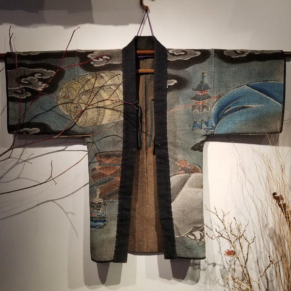 Seven Lucky Gods Fireman's Hanten from Late Edo to Meiji Era