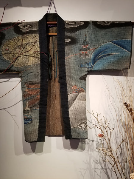 Seven Lucky Gods Fireman's Hanten from Late Edo to Meiji Era