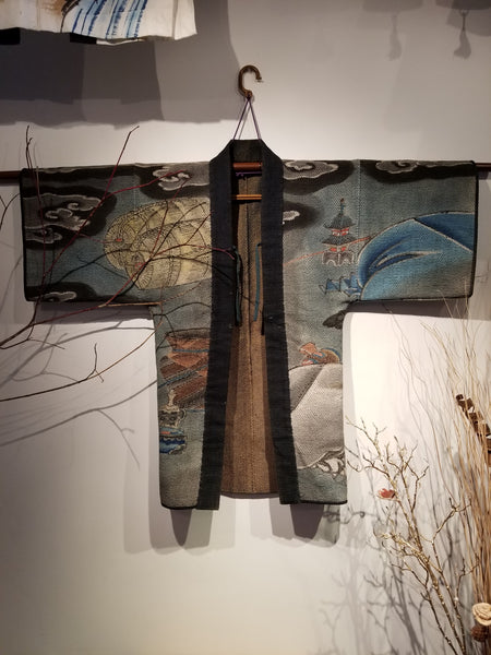 Seven Lucky Gods Fireman's Hanten from Late Edo to Meiji Era