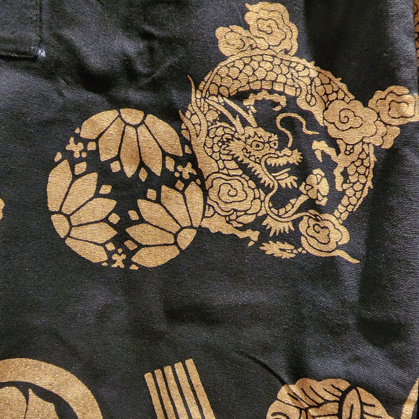 Golden Samurai Kamon Tapered Ninja Pants