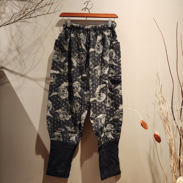 Thunder God Fujin & Raijin Tapered Ninja Pants