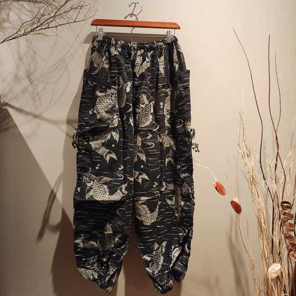 Big Koi Fish Drawstring Comfy Pants