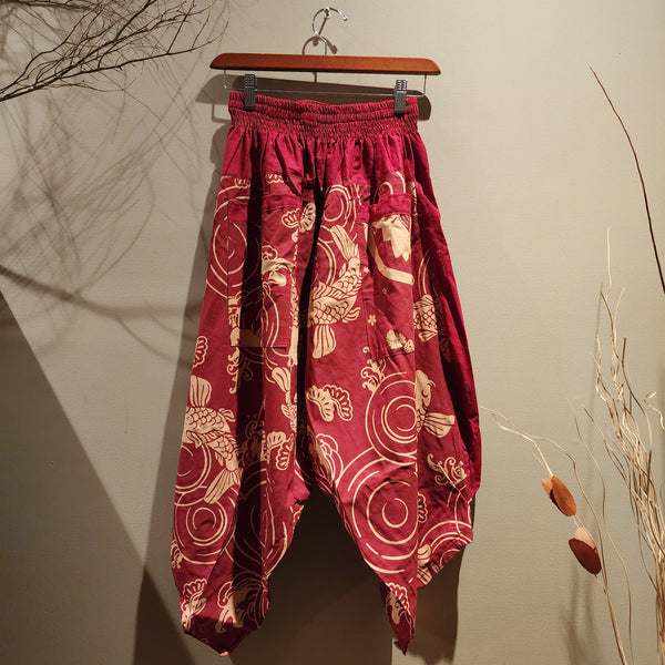 Samurai Pants (Elastic-Waist) - Siamurai