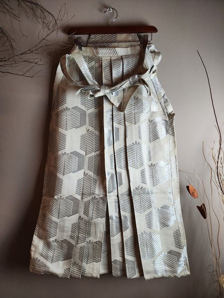 Vintage Silver Kamon Hakama Pants