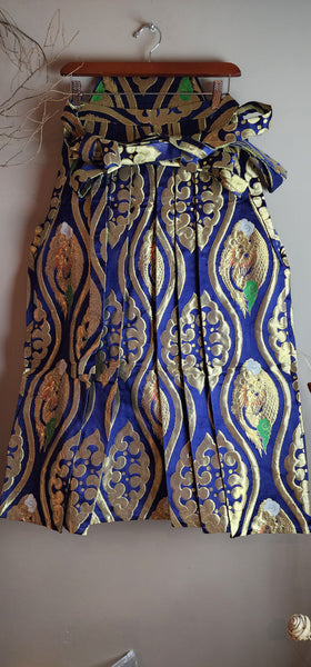 Vintage Golden Dragon Hakama Pants