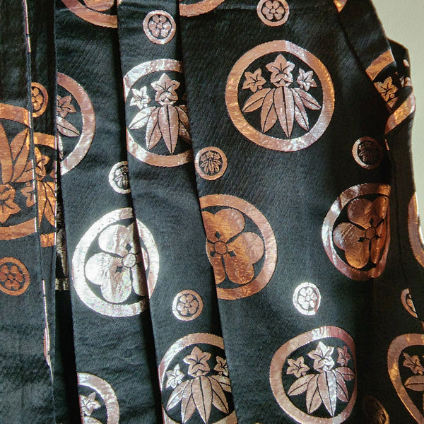 Vintage Silver Kamon Hakama Pants