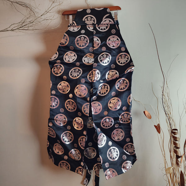 Vintage Silver Kamon Hakama Pants