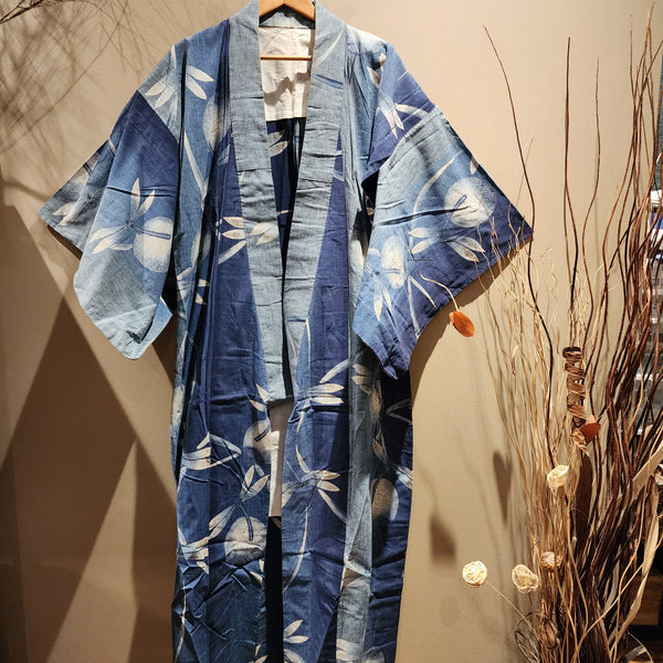 Blue Dragonfly Vintage Yukata