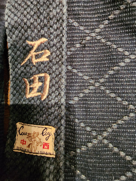 Vintage Osaka Cowboy Indigo Kendo Swordsman Jacket size 3