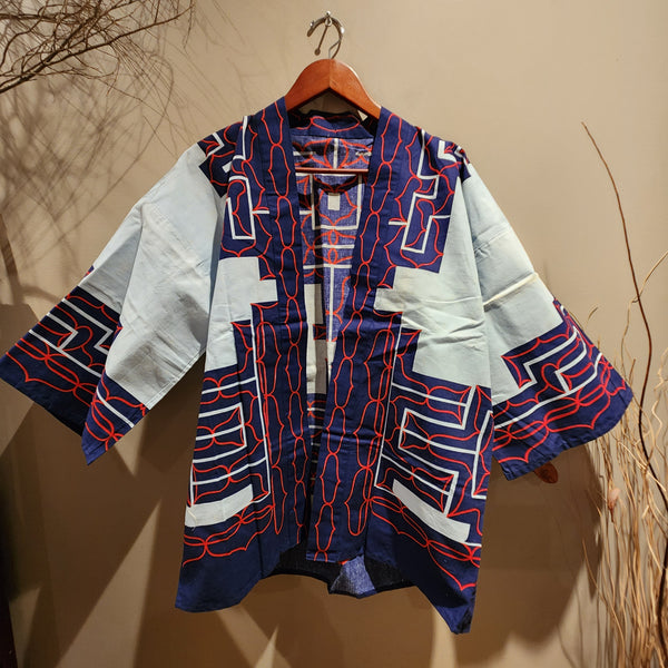 Vintage Ainu Hanten, Hokkaido Folk Happi