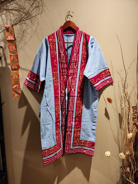 Vintage Ainu Hanten, Hokkaido Kibushi Costume