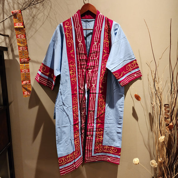 Vintage Ainu Hanten, Hokkaido Kibushi Costume